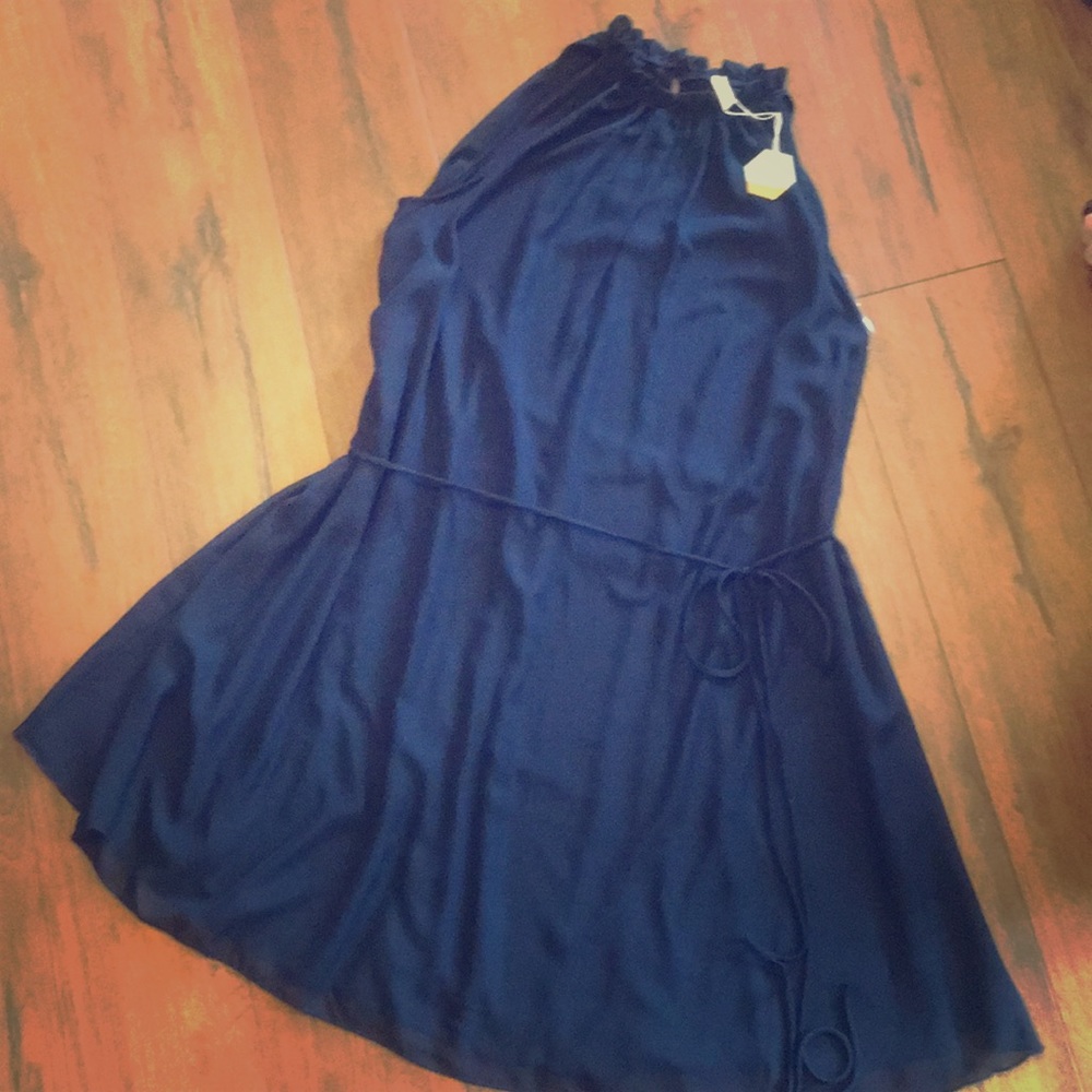 Pink blush NWT halter dress